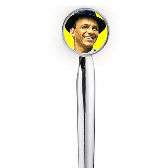 Frank Sinatra young Letter Opener Metal Silver Tone Executive with case - Picture 1 of 2